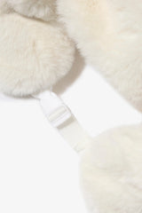 Faux Fur Trapper Hat in Ice
