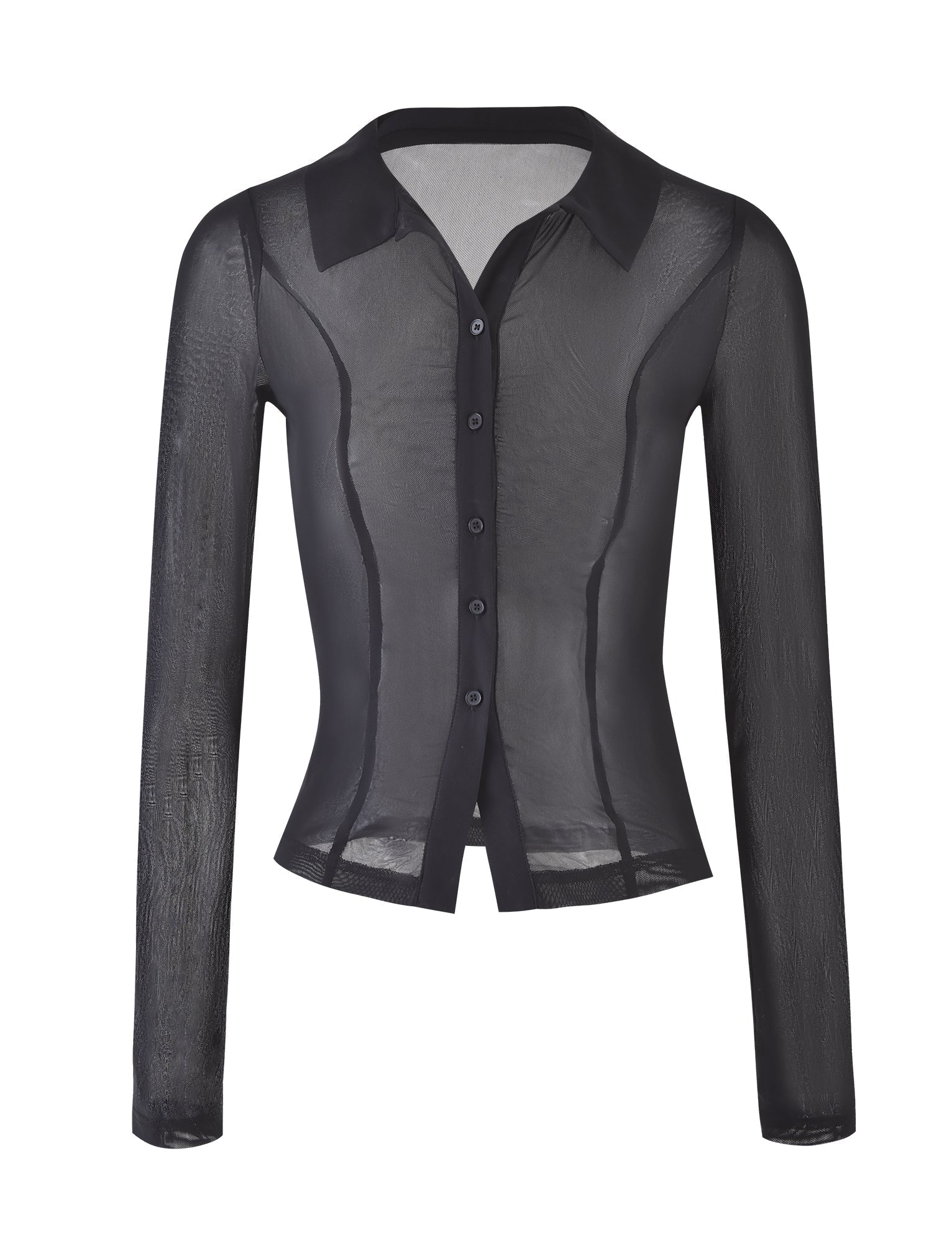 AHLING LONG SLEEVE TOP BLACK