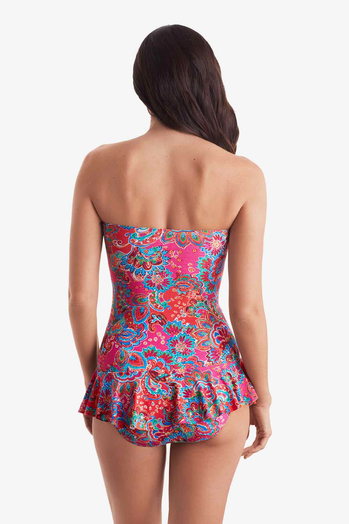 Aria Skirted One Piece Island Paisley