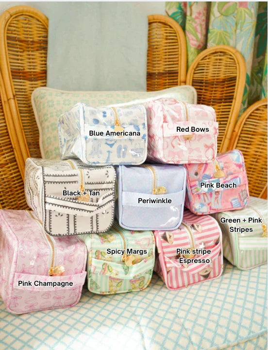 KenzKustomz Clear Coat Toiletry Dopp Kit