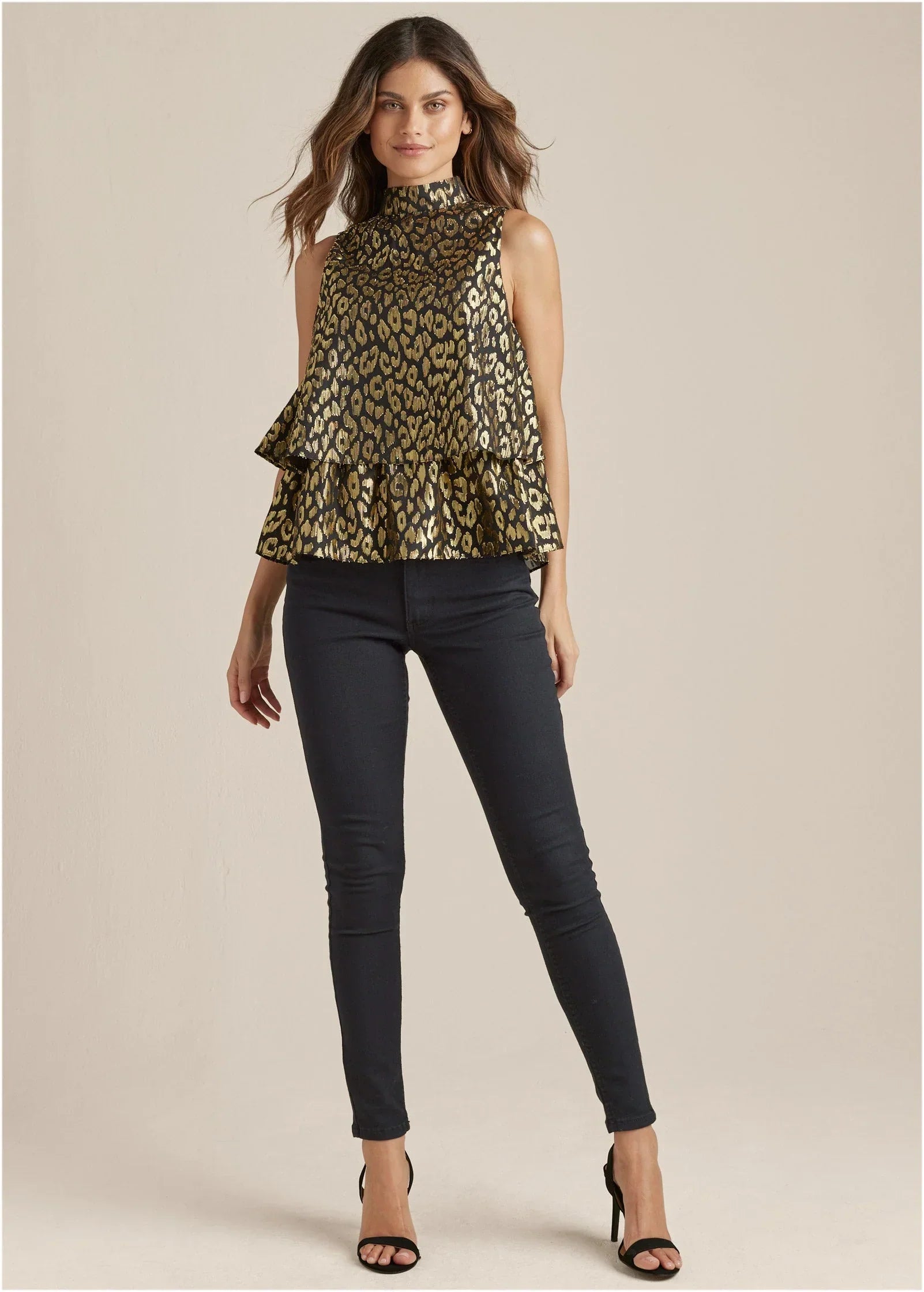 Heidi Skinny Jeans Black Denim