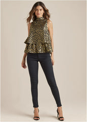 Heidi Skinny Jeans Black Denim