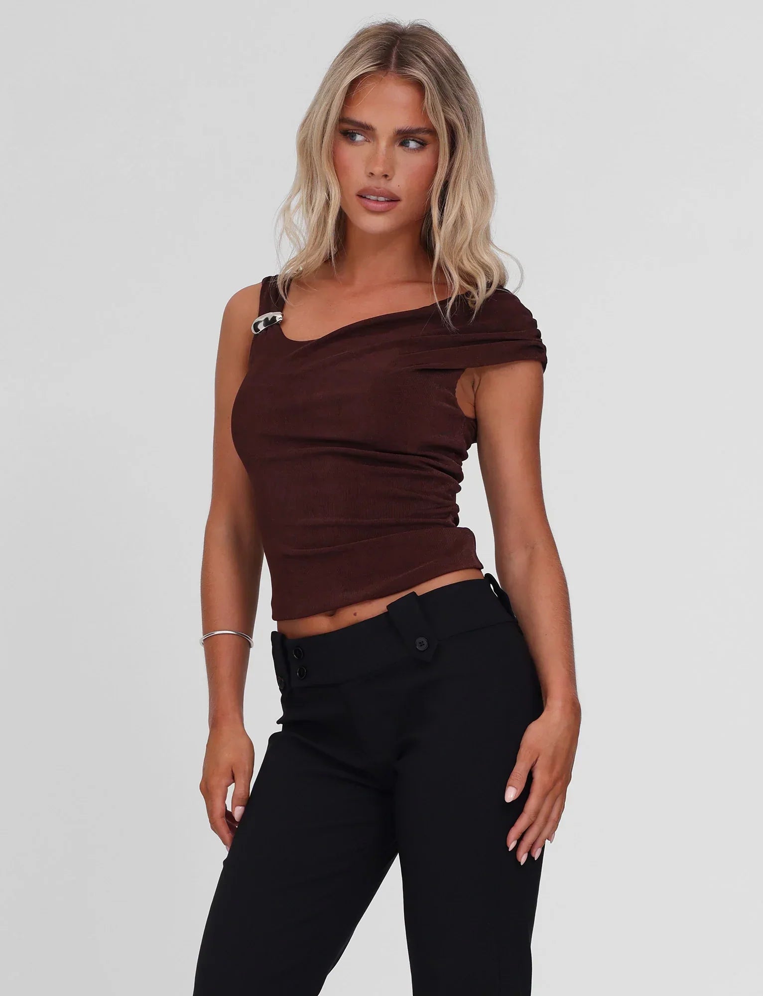CASSIAN TOP CHOCOLATE