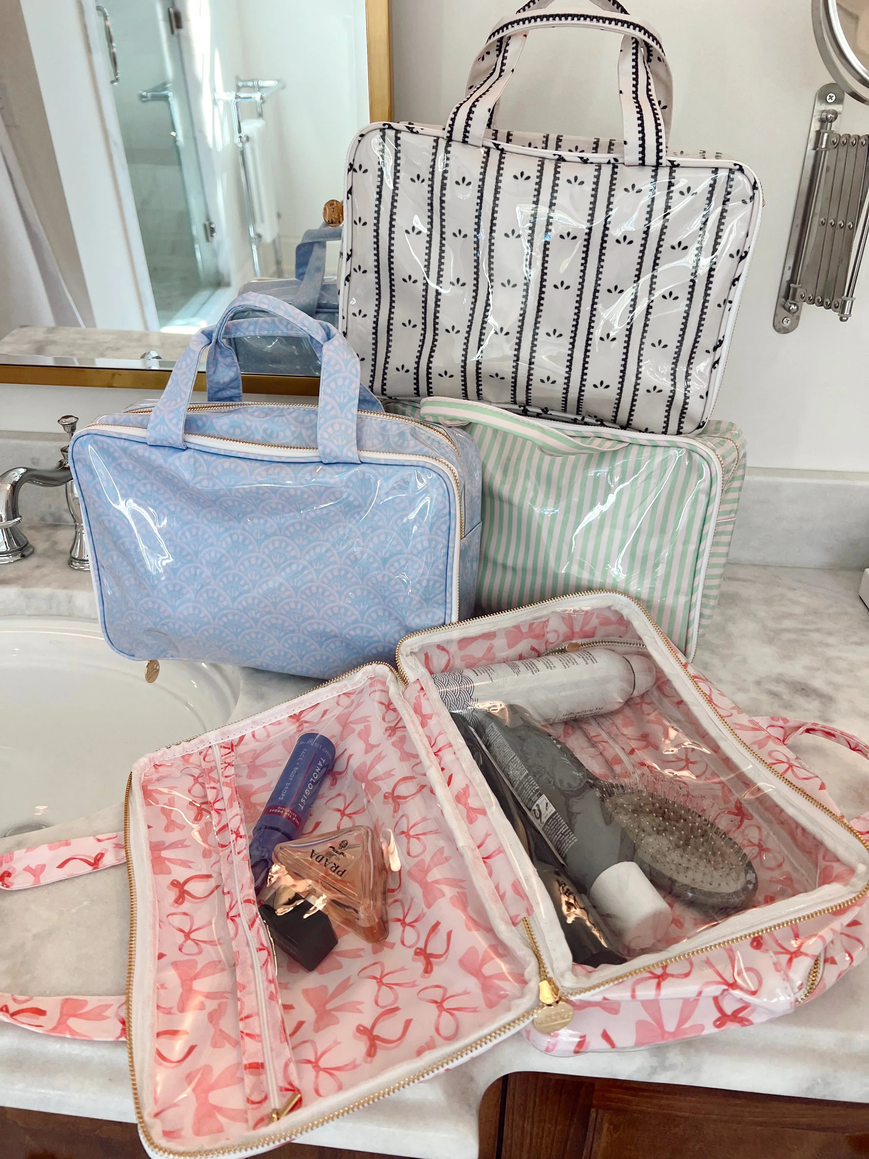 KenzKustomz Clear Coat Toiletry Case