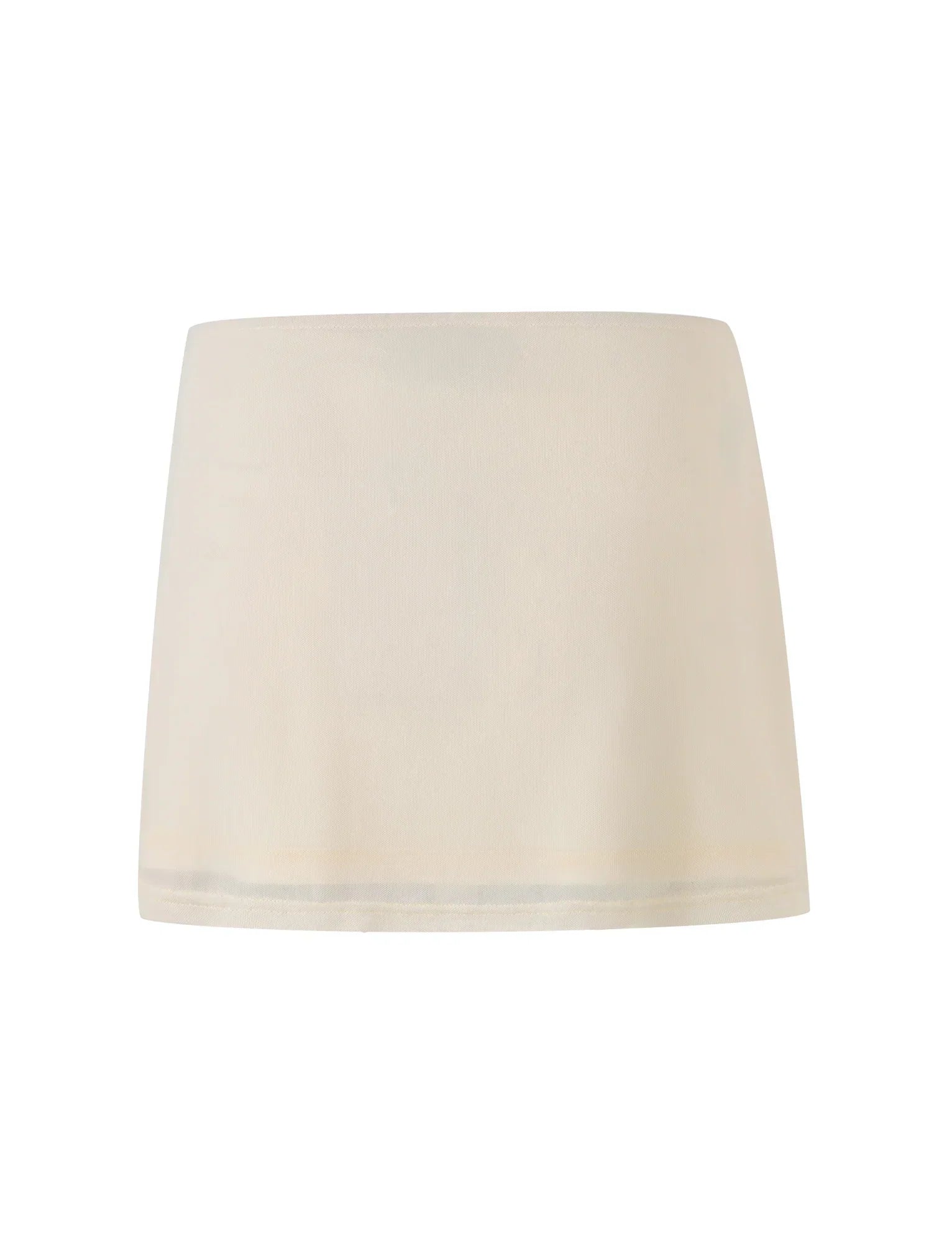 OCTAVIA MINI SKIRT NEUTRAL CREAM