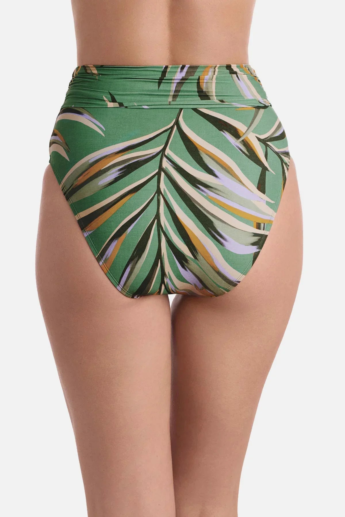 Morgan High Waist Pant Coastal Leaves