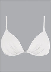 Push Up Bikini Top Pearl White