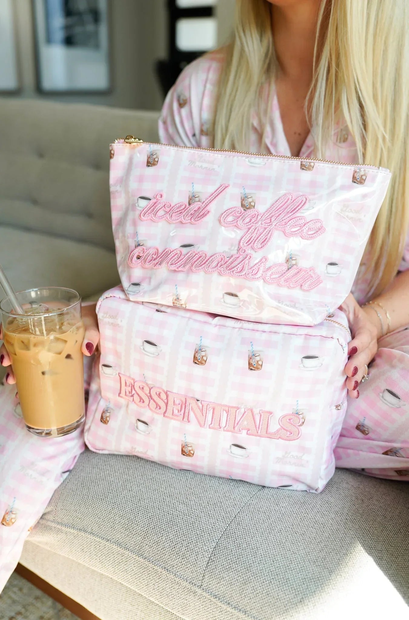 KenzKustomz Essentials XL Bag Pink Coffee