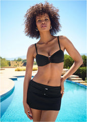 Fierce Ring Bikini Top Black Beauty