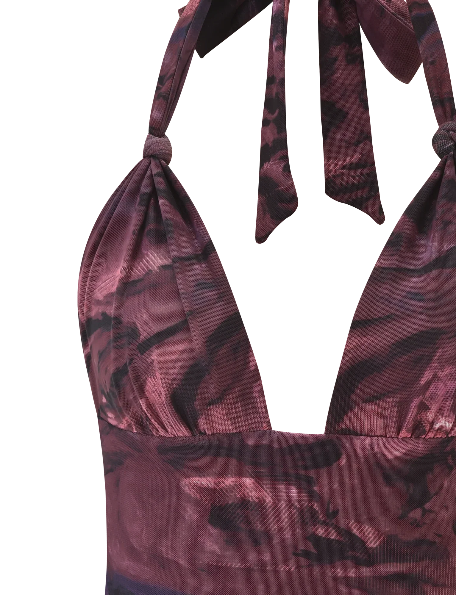 FRIEDA TOP BURGANDY ROMANTICA
