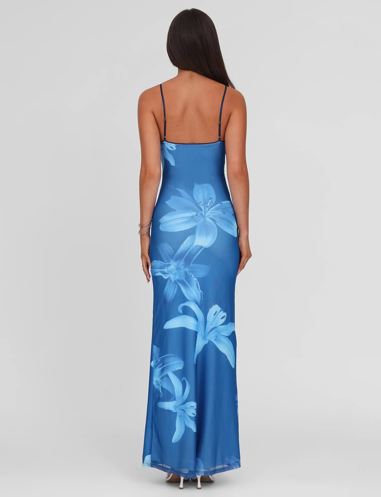 ALAINA DRESS BLUE ORCHID