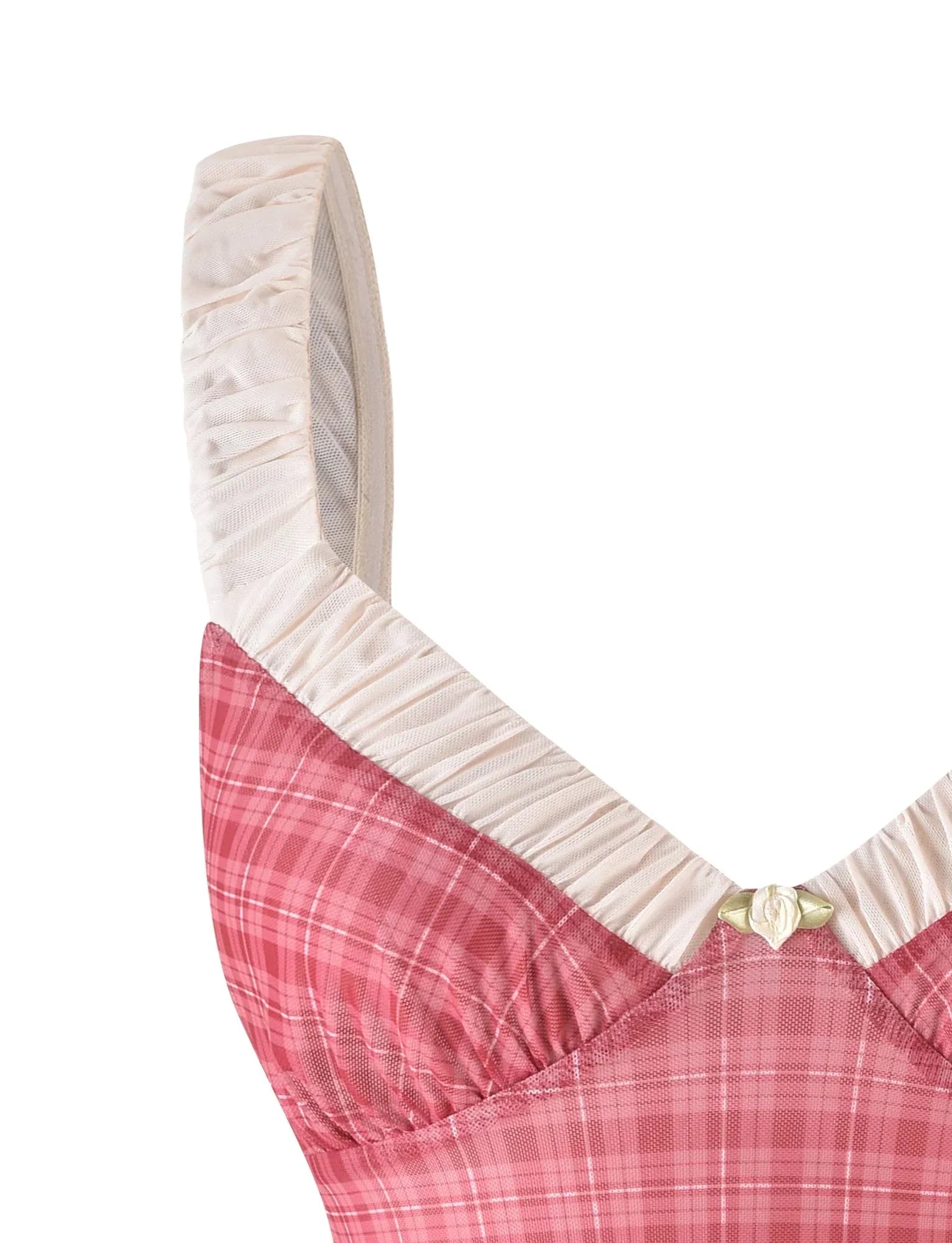 AMARAN TOP RED RED CHECK