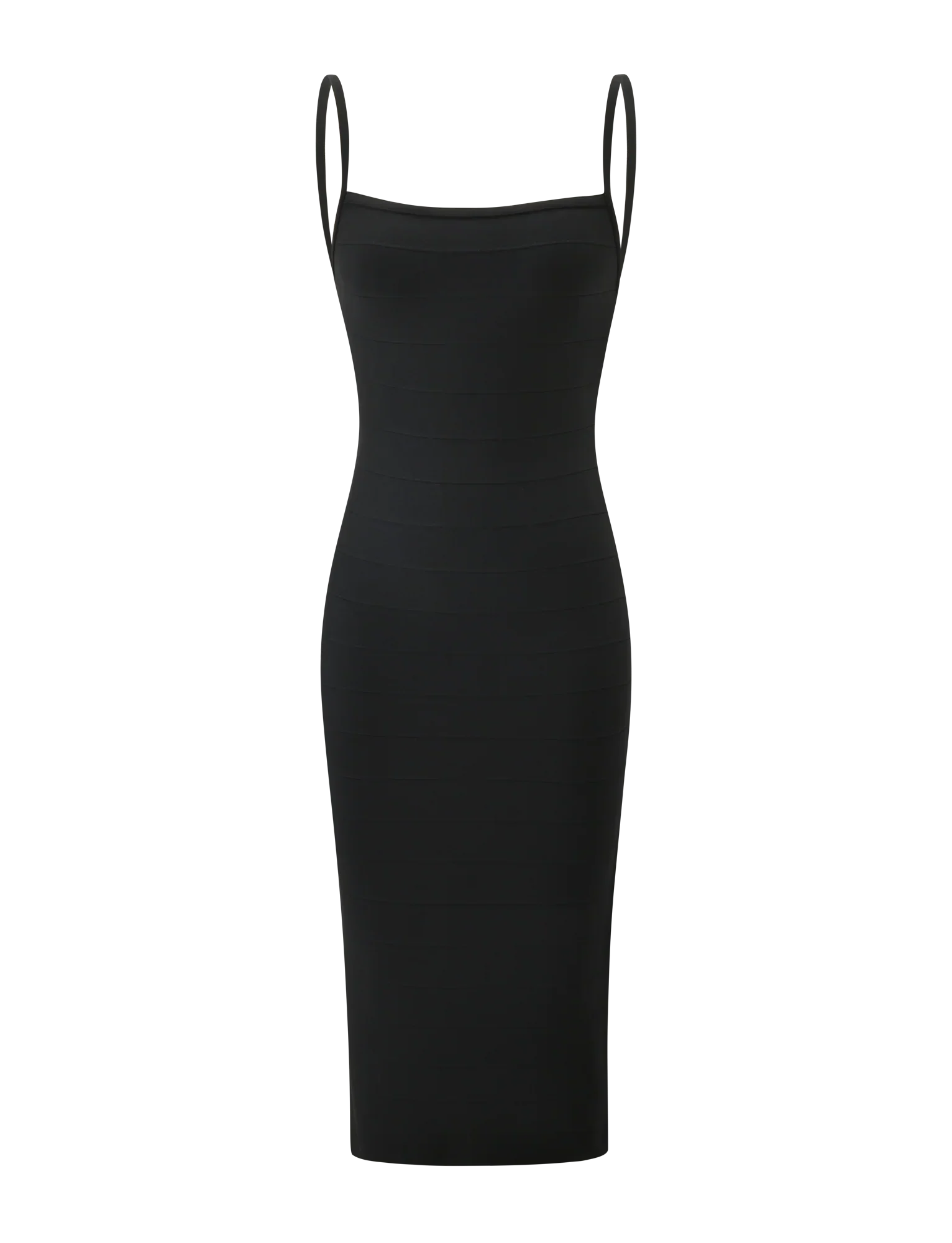 MIDORI MIDI BANDAGE DRESS BLACK