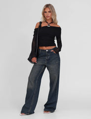 VERA TOP BLACK