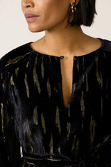 Carina Velvet Shift Dress