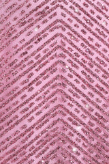 Embellished Low Rise A Line Micro Mini Skirt in Pink