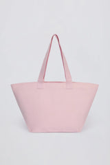 Oversized Tote Bag in Powder Pink