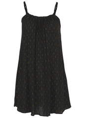Lurex Cover Up Dress Black Beauty