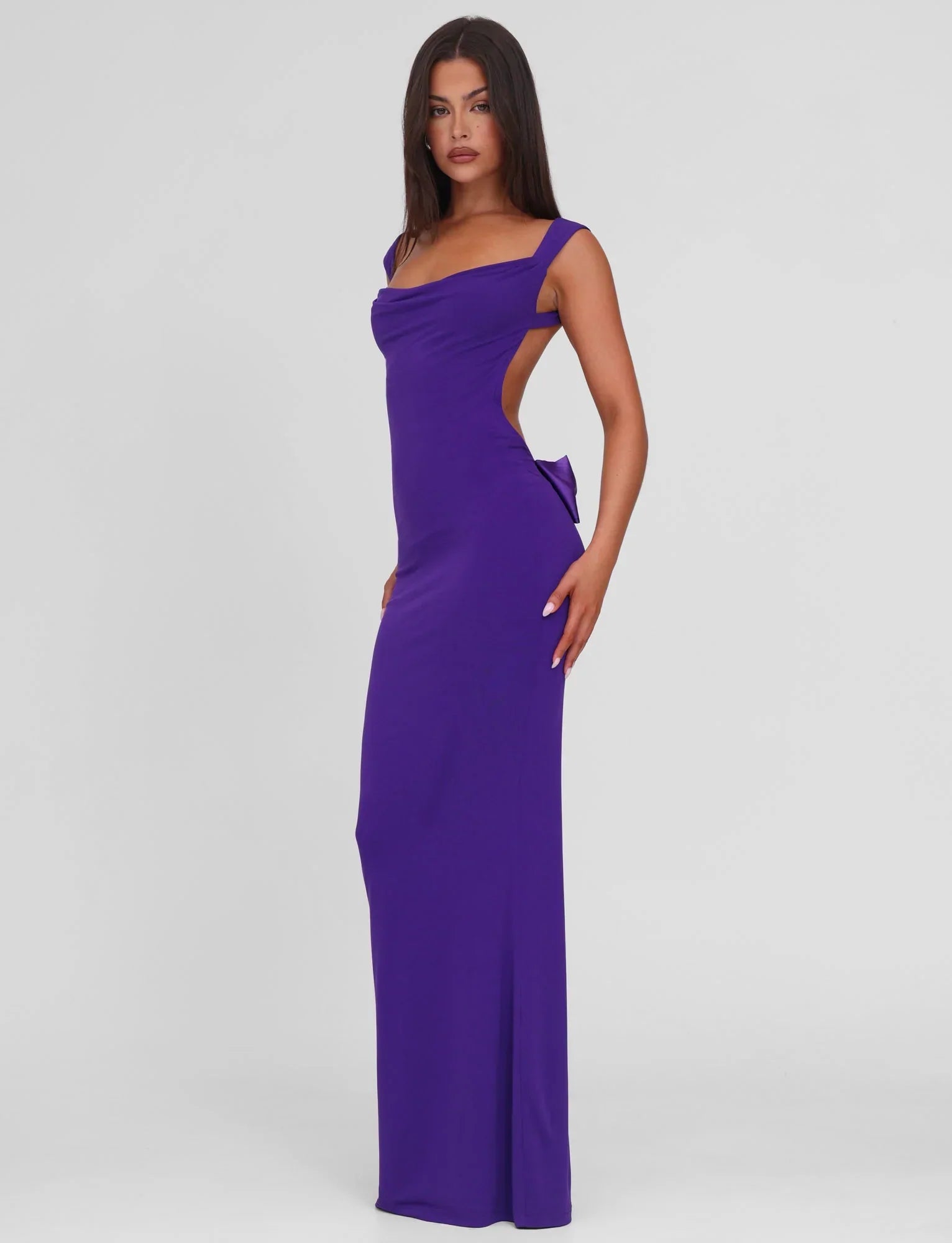 ZITA MAXI DRESS PURPLE