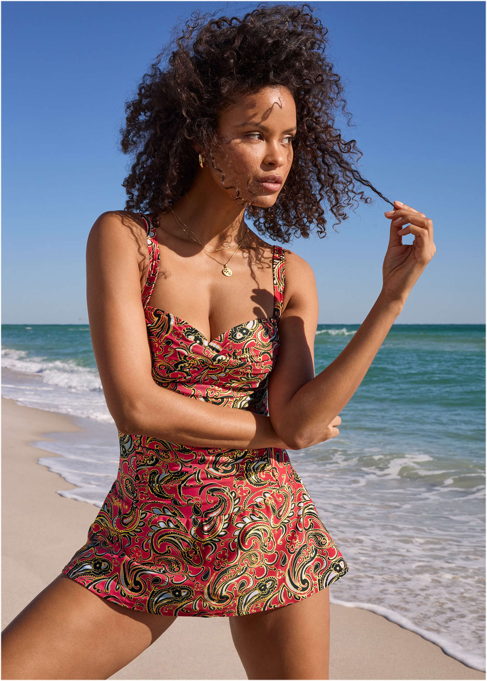 St Tropez Slimming Swim Splendid Paisley