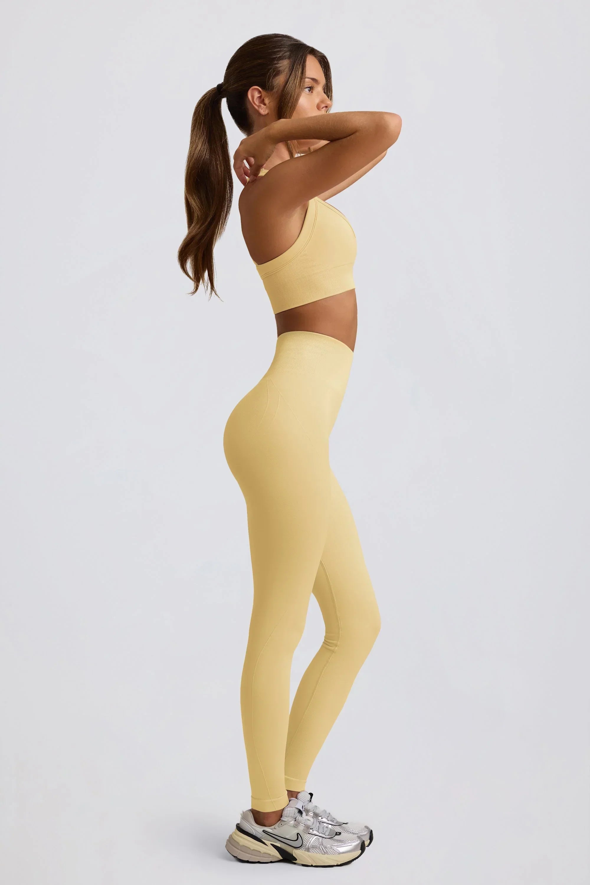 Super Sculpt Seamless High Waist Leggings in Butter