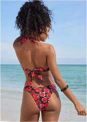 Malibu Cheeky Bikini Bottom Rose Garden