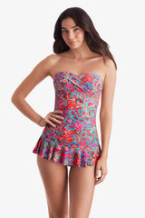 Aria Skirted One Piece Island Paisley