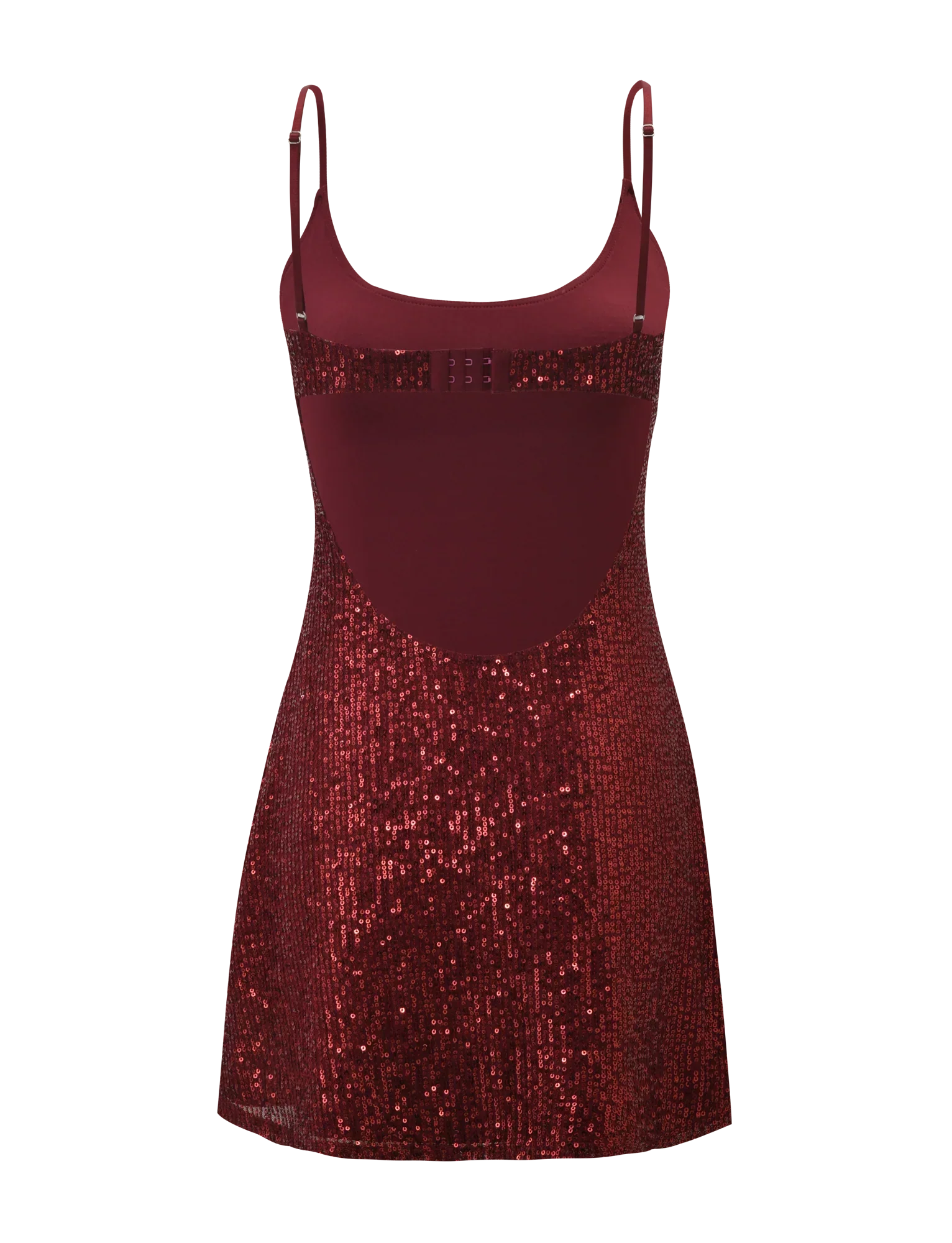 ZEINA MINI DRESS WINE SEQUIN