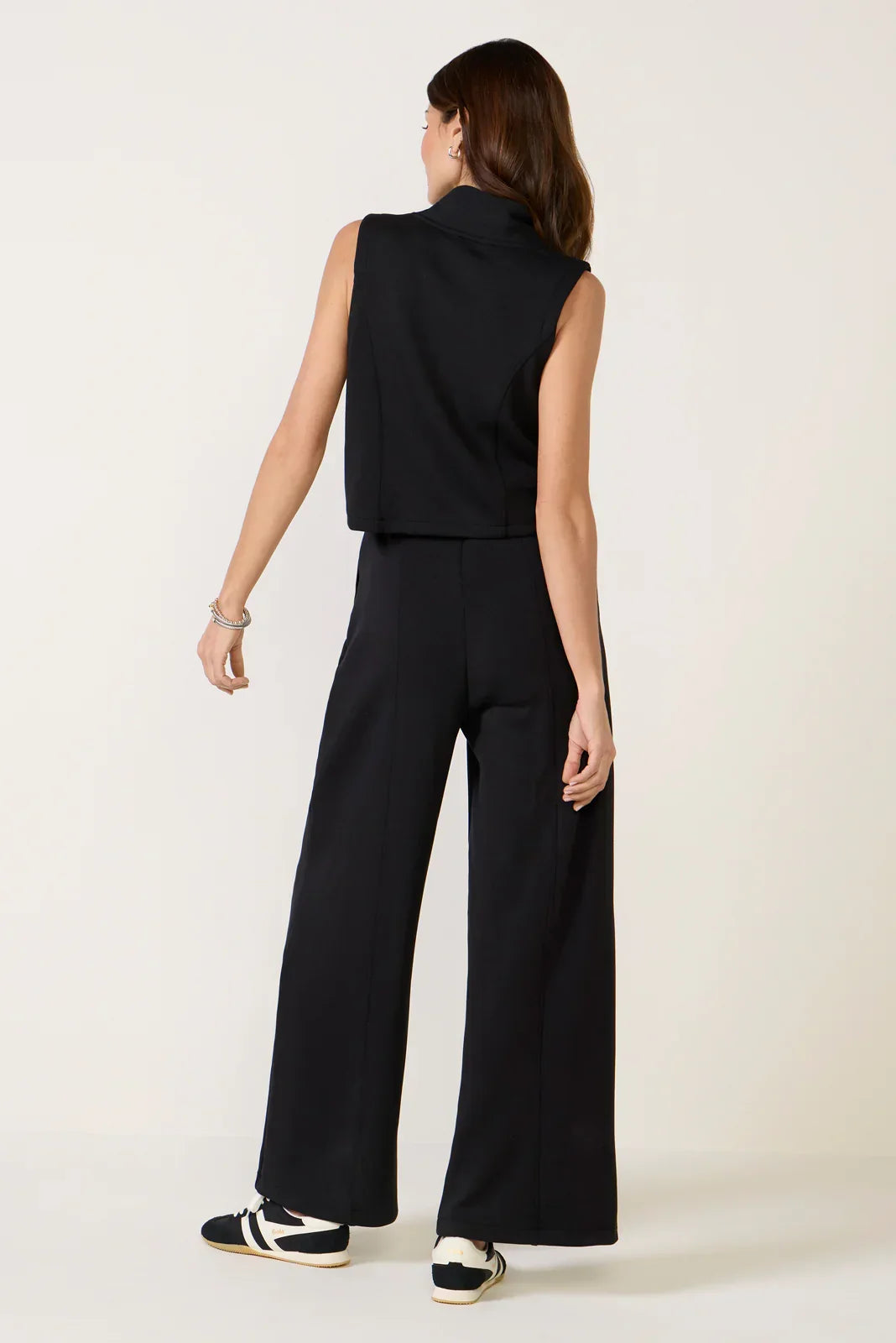 AirEssentials Draped Collar 1 2 Zip Jumpsuit
