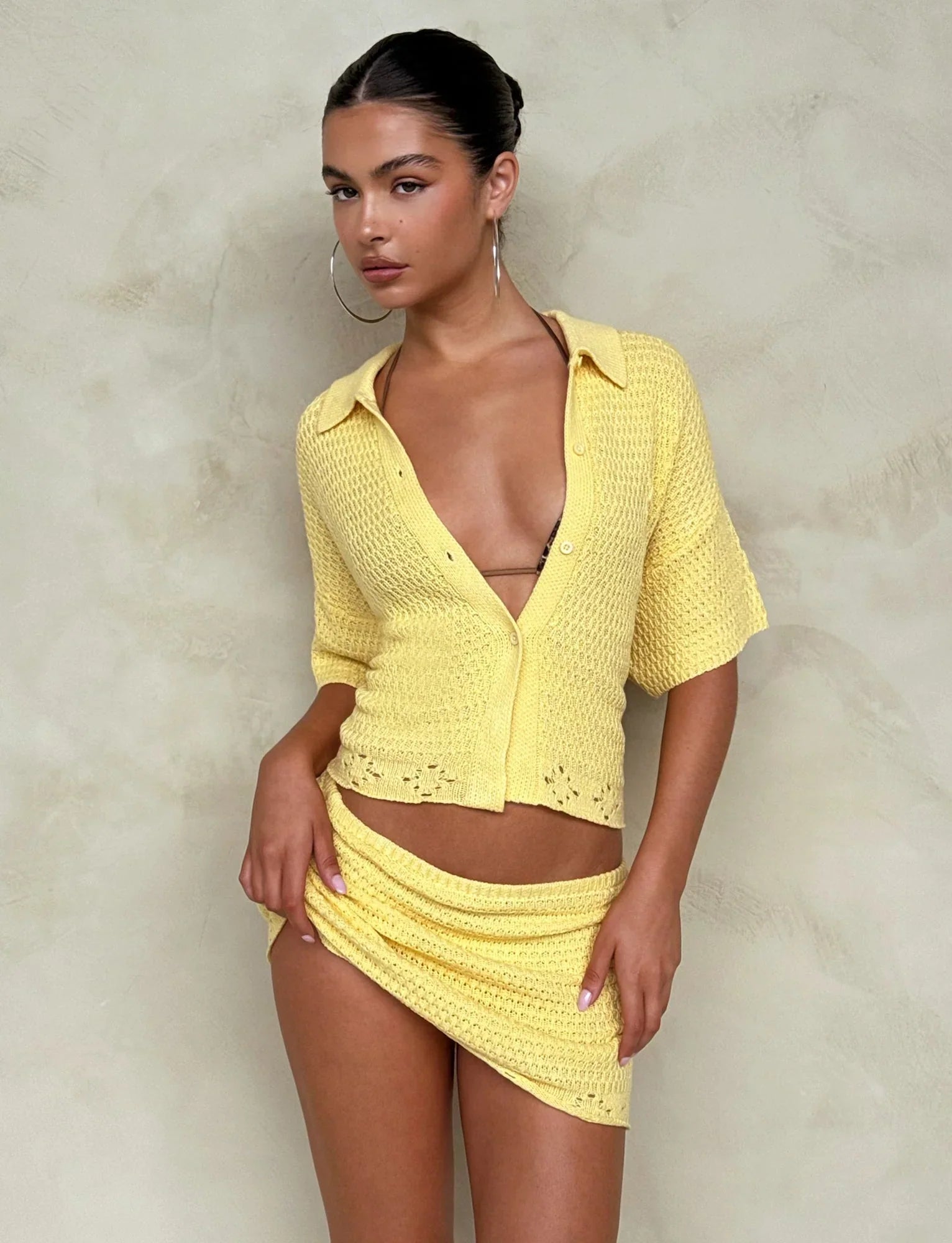 JANAI TOP YELLOW LEMON