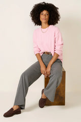 Crew Cable Sweater