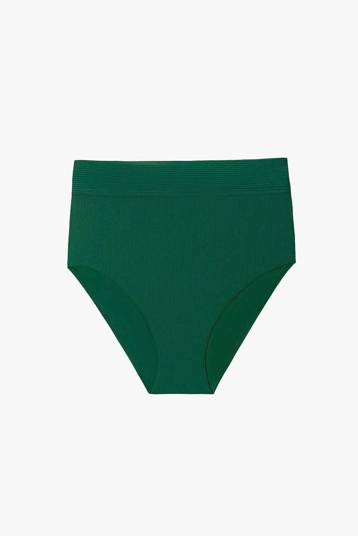 Brooke High Waist Pant Emerald Lido Rib