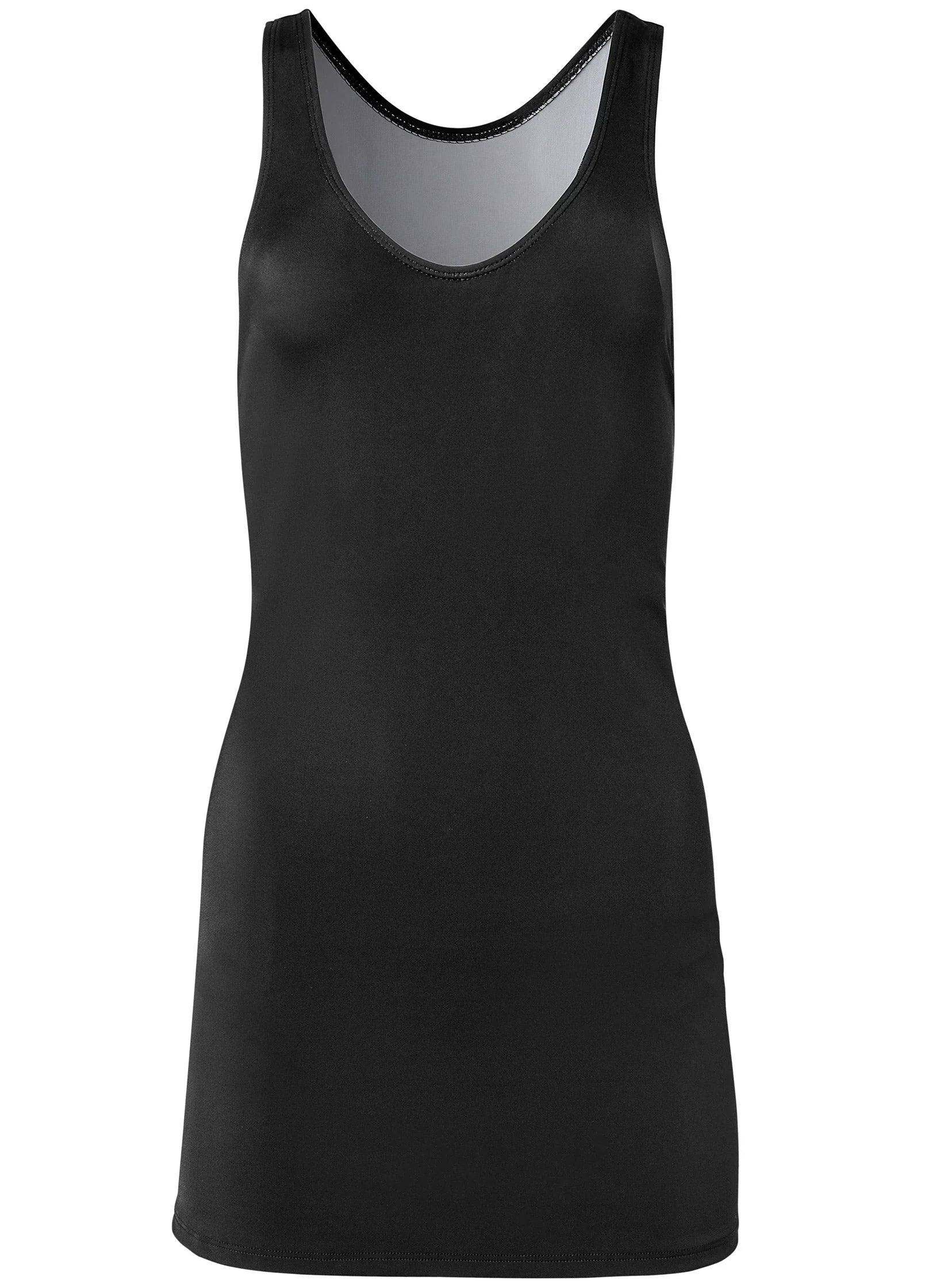 Sexy Slimming Swim Dress Black Beauty