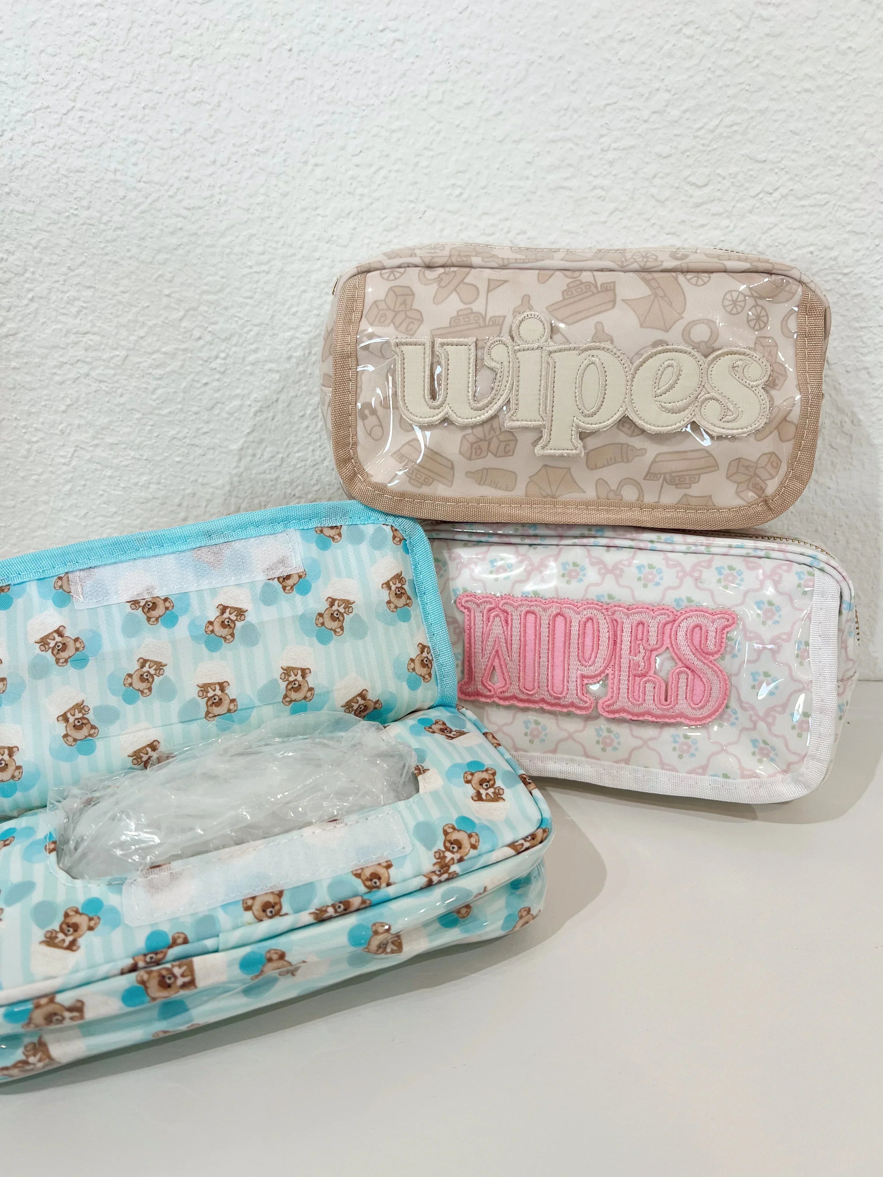 KenzKustomz Wipes Pouch Clear Coat Bag