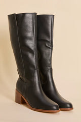 Harriet Black Tall Boots FINAL SALE