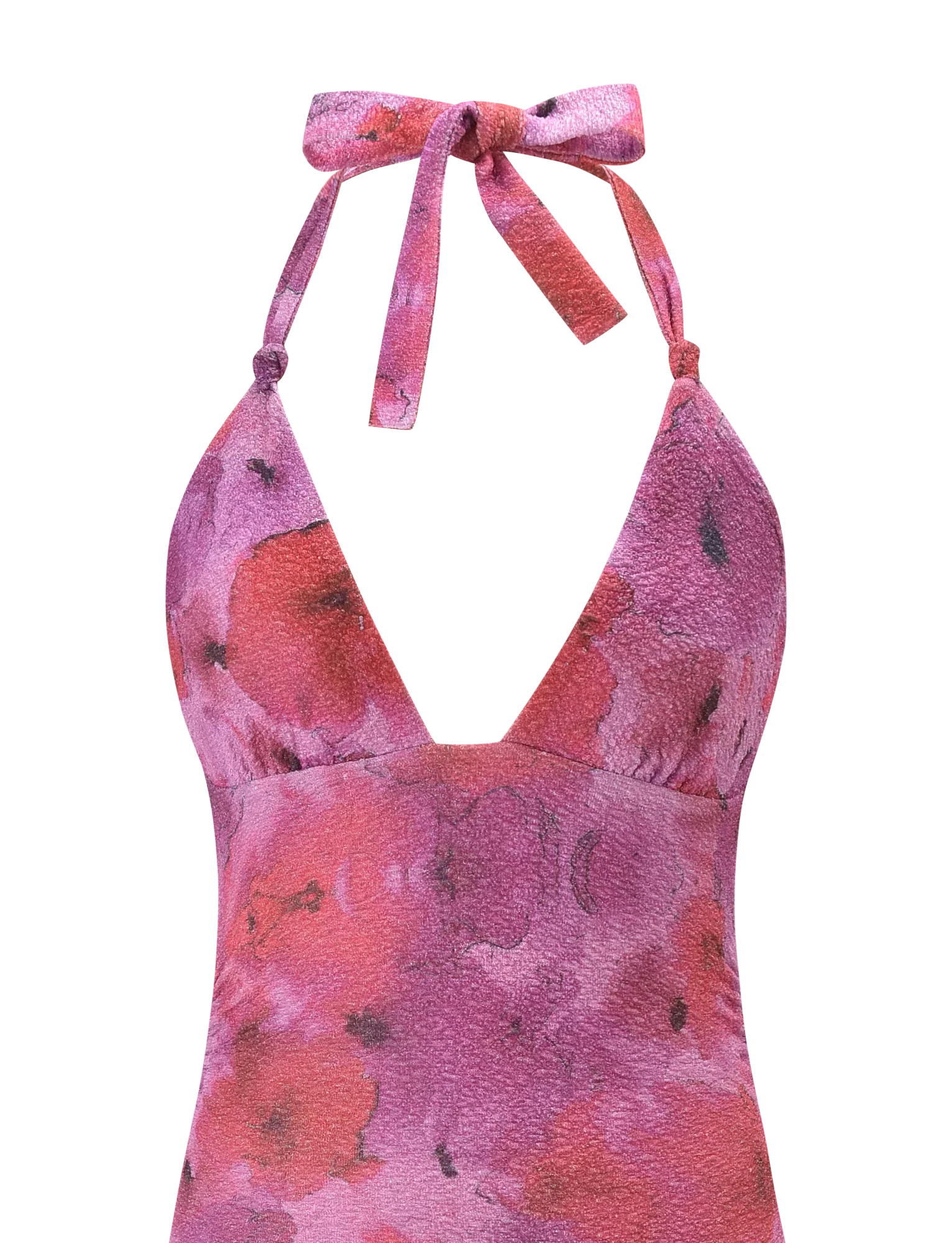 TALYN MINI DRESS PINK SPARKLE FLORAL