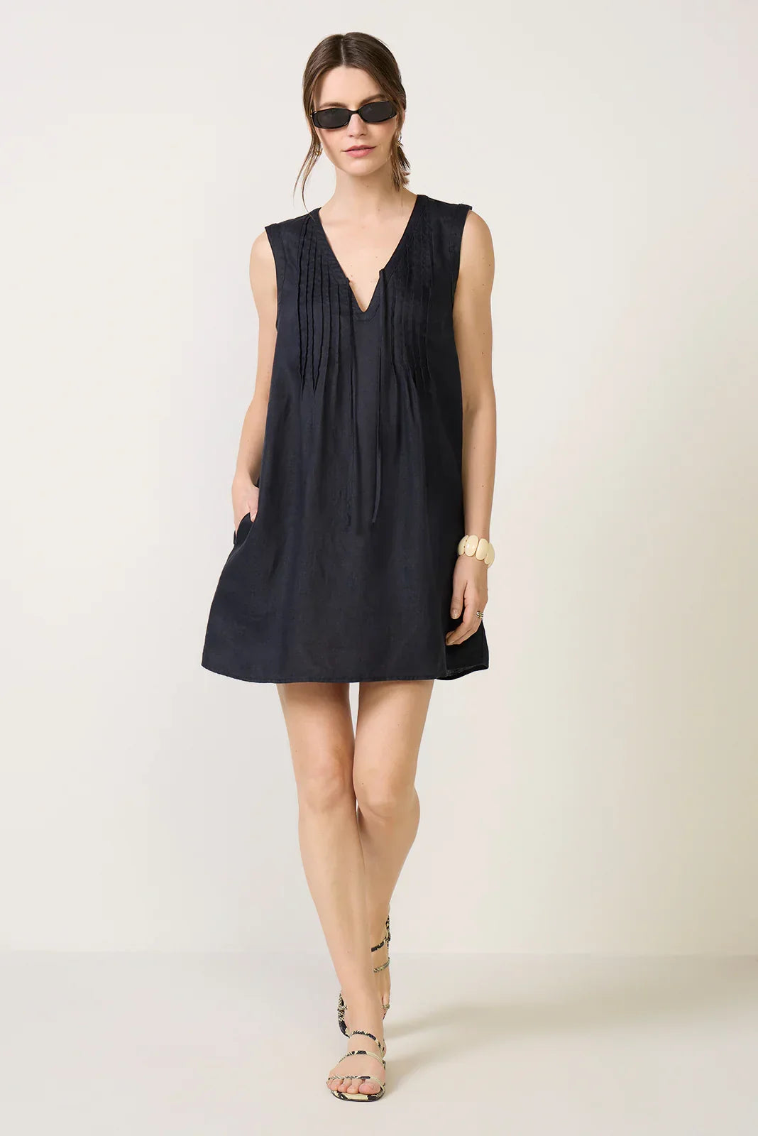Stella Linen Mini Dress