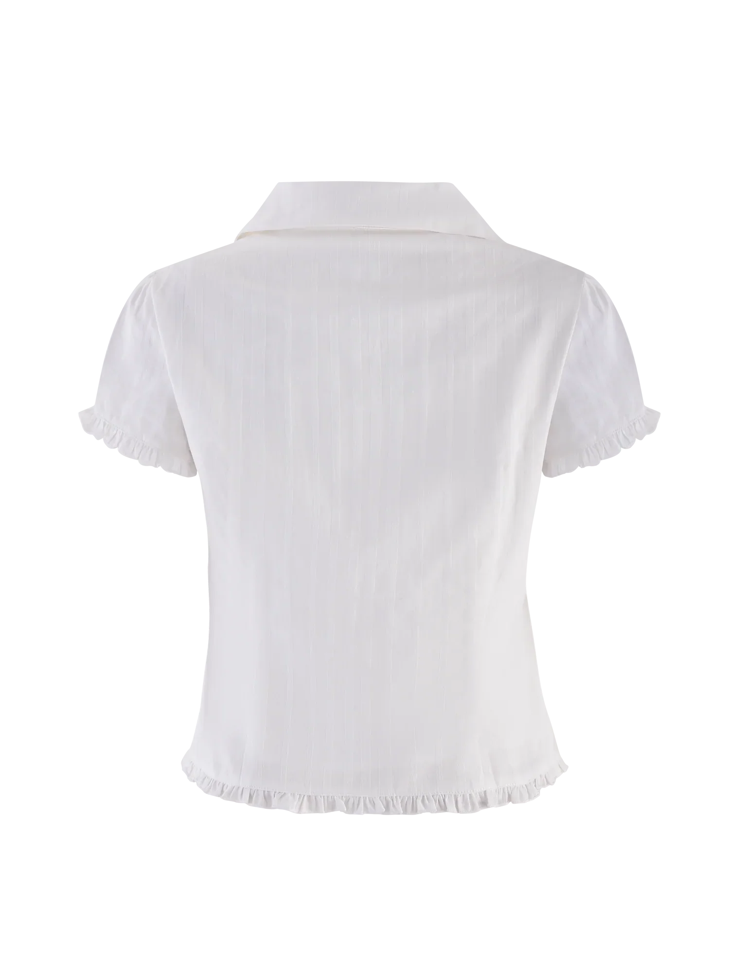 VALERIE SHORT SLEEVE SHIRT WHITE