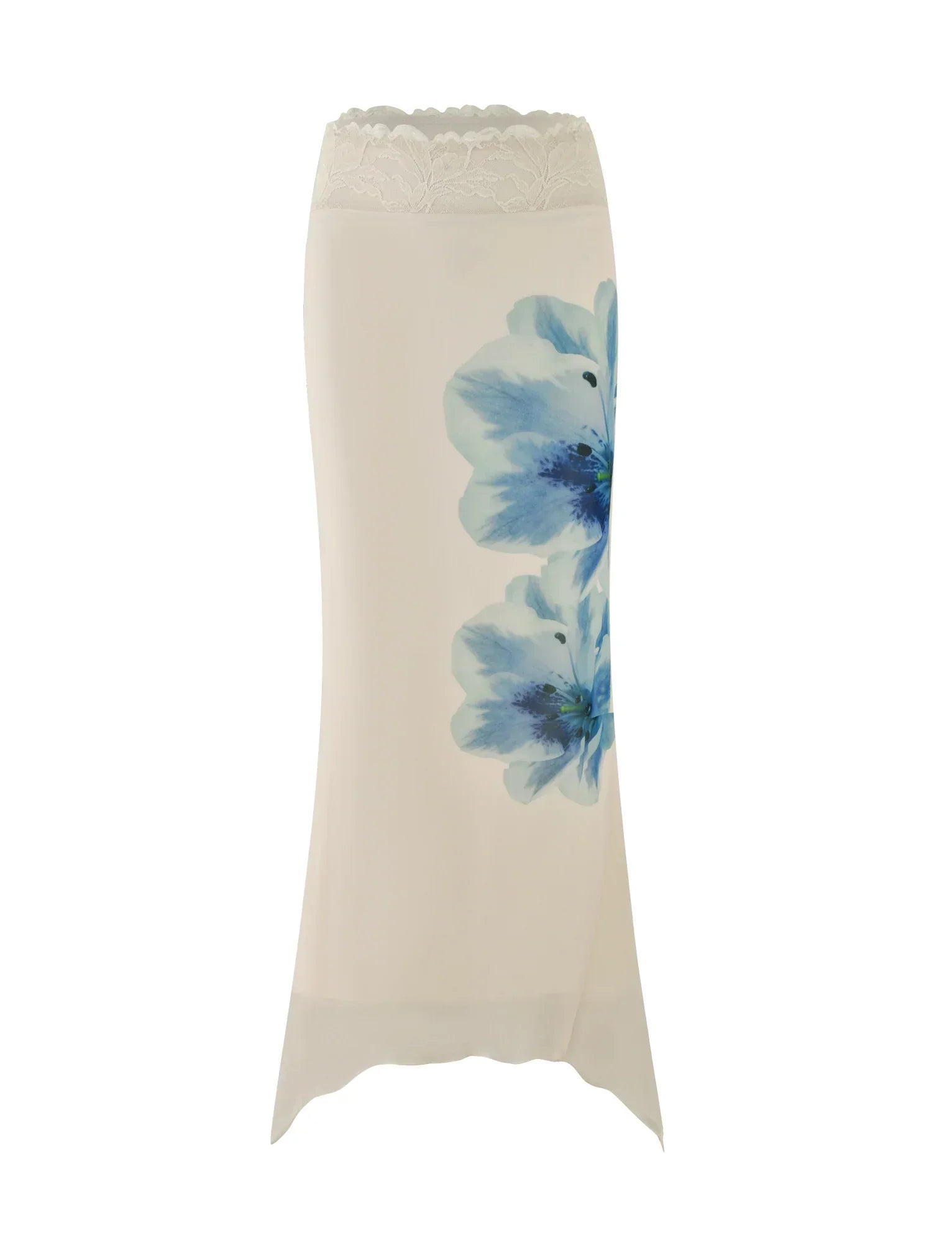 LILLIAN SKIRT WHITE CREAM FLORAL