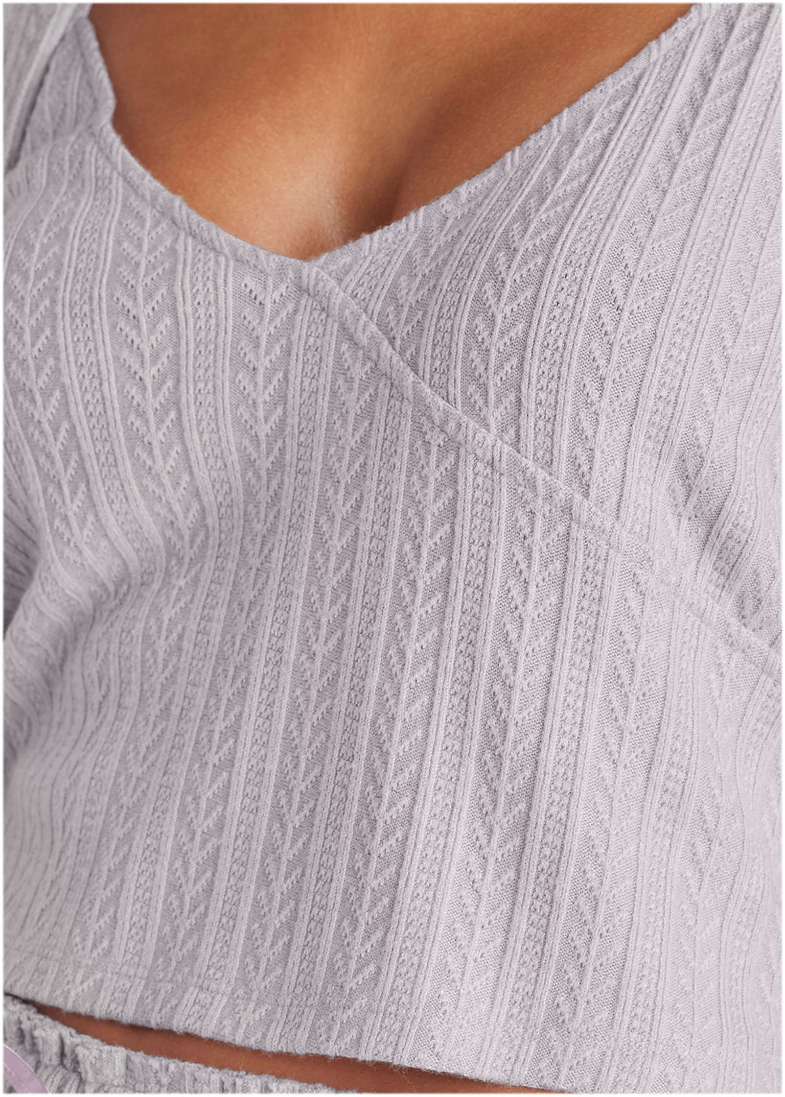 Brunch Knit 3 Piece Set Misty Lilac