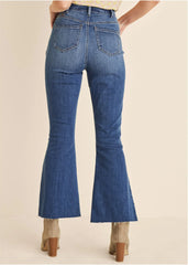 Brigitte Kick Flare Jeans Medium Wash