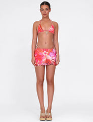 CIANA BIKINI 2PC BOTTOM PINK FLORAL PINK TROPICAL