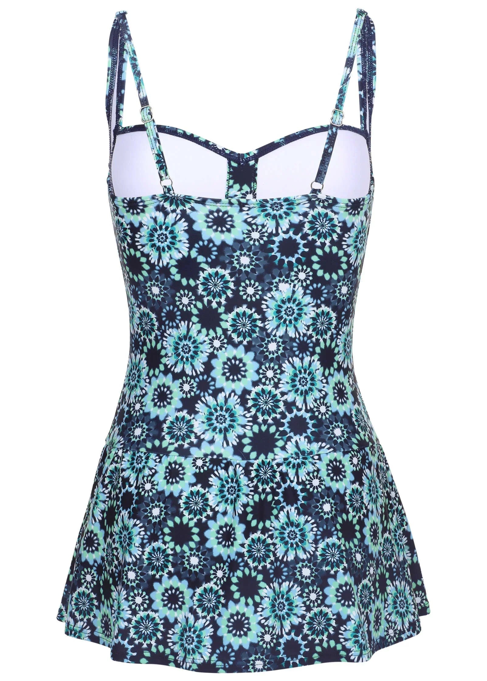 St Tropez Swim Dress Cool Kaleidoscope
