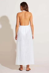 Vera Wrap Skirt White Ecolinen