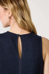 Mary Textured Shift Dress