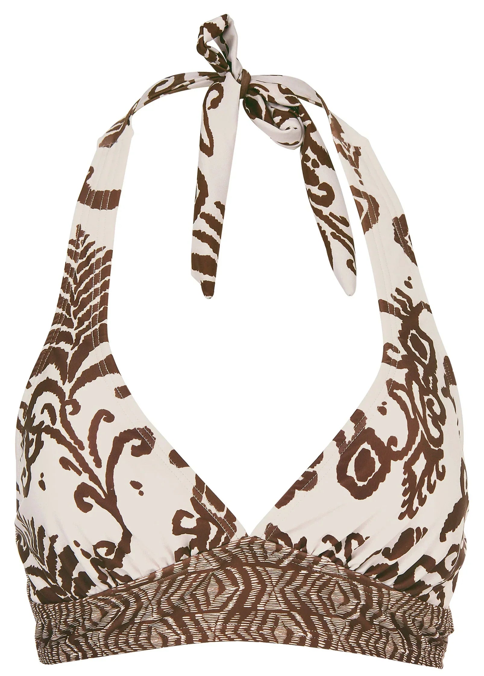 Anguilla Halter Bikini Top Mystic Paisley