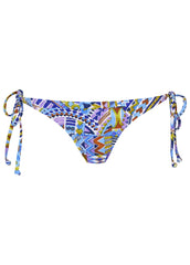 Miami Tie Side Moderate Bottom Aztec Patchwork