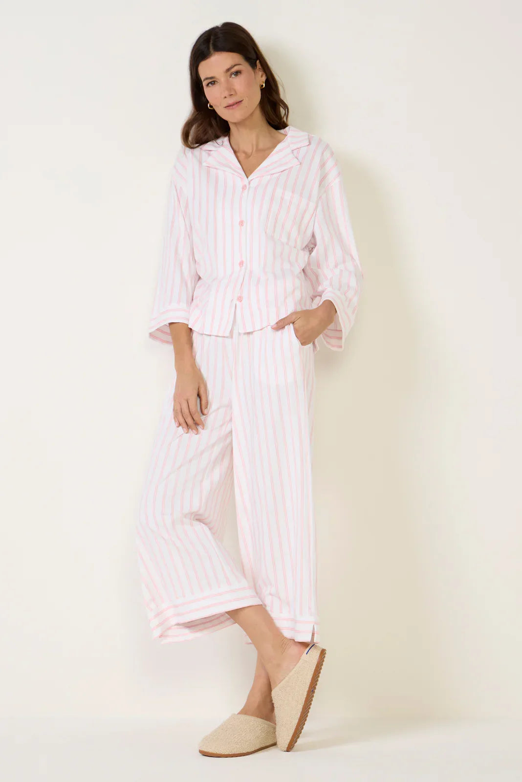 Olivia Wide Leg Pajama Set