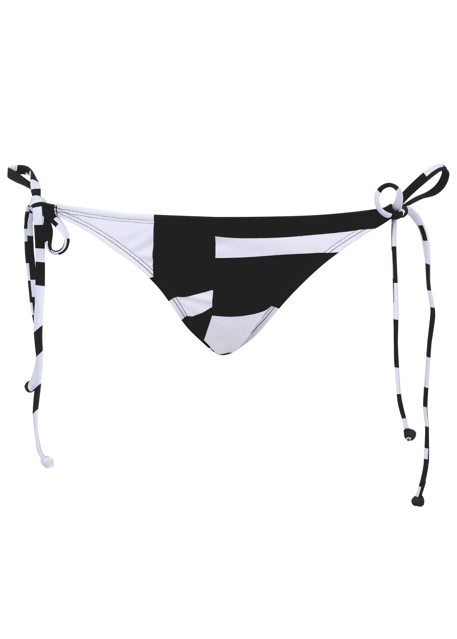 Miami Tie Side Moderate Bottom Modern Abstract