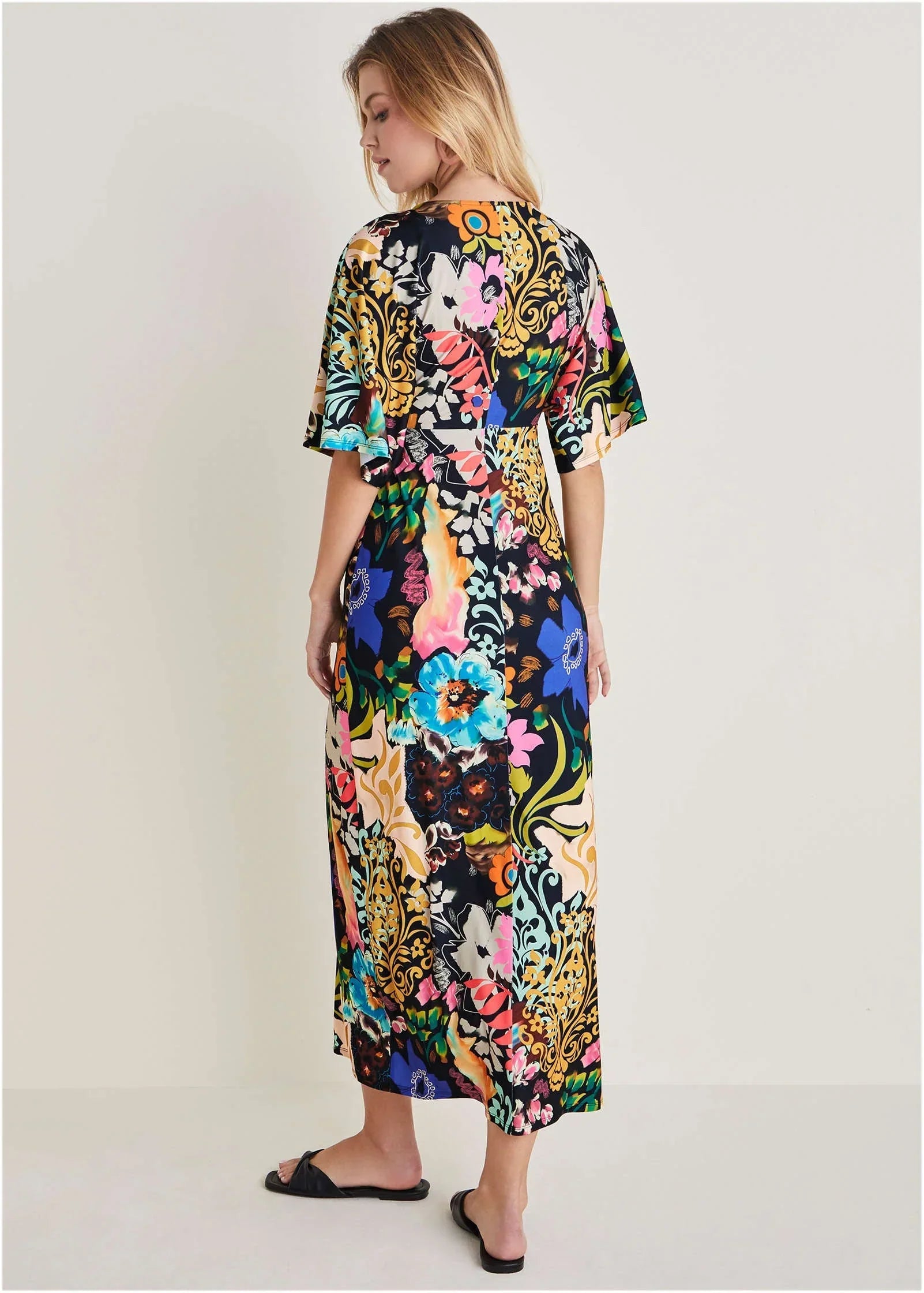 Twist Front Maxi Dress Viva La Vida